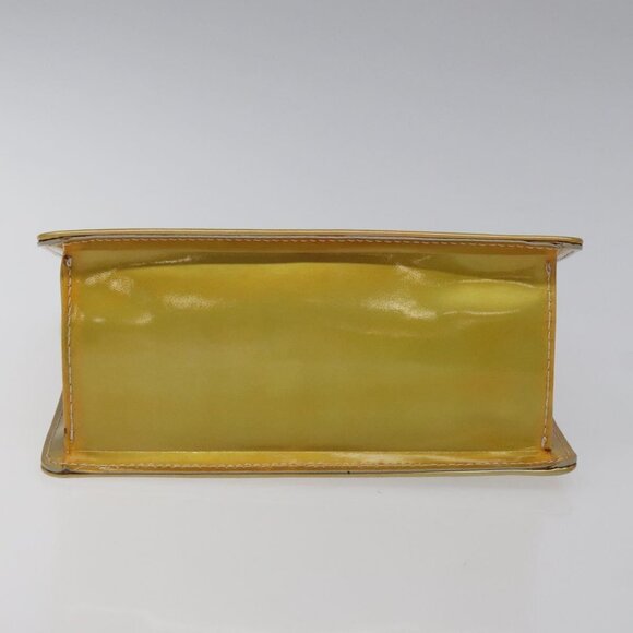 LOUIS VUITTON Monogram Vernis Spring Street Hand Bag Gris M91029 LV Auth 116696 - Picture 6 of 16